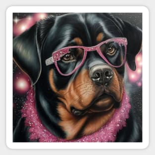 Diva Rottweiler Sticker